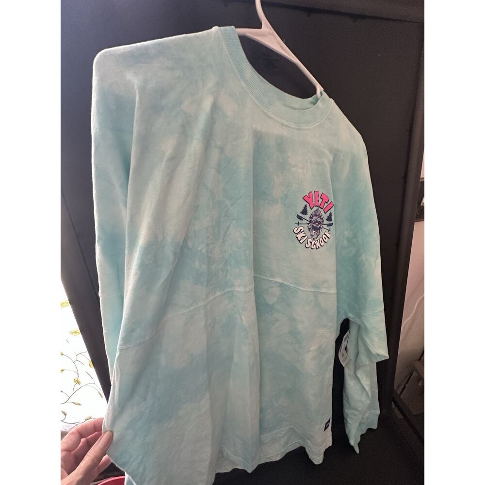 Disney Parks Spirit Jersey Yeti Ski School Expedition Greats Tie Dye XL NWT - Picture 5 of 8